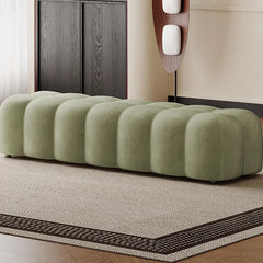 White Cream Foot Stool