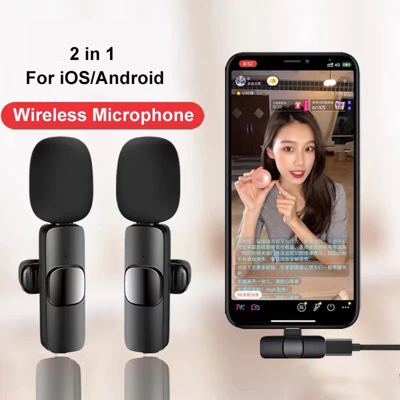 Wireless Lavalier Microphone for Phone