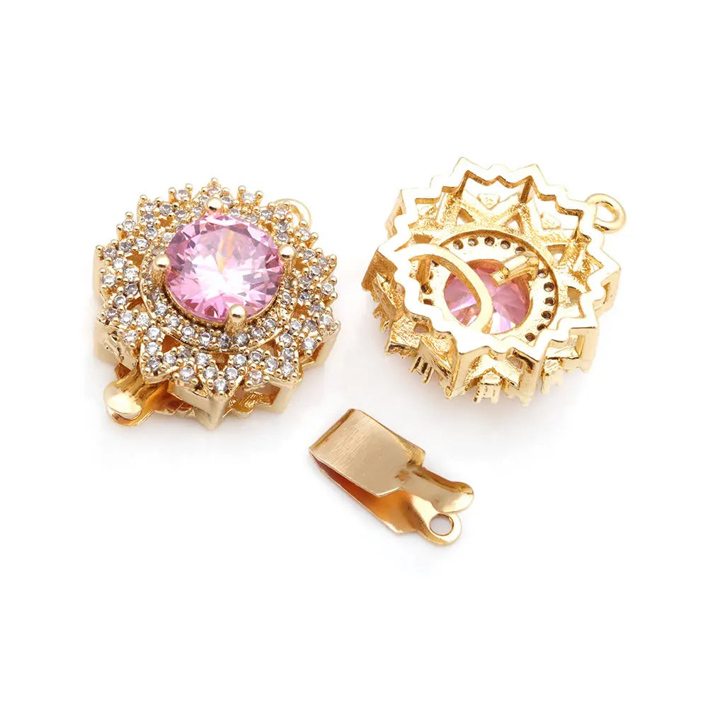 18K Gold Necklace Clasps