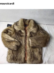 Mauroicardi Men’s Fur Coat