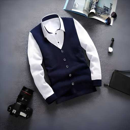 Cotton Blend Color block Full Sleeves Regular Fit Sweatshirts - DigiTech ecom Store