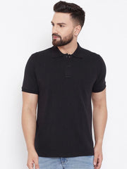 Cotton Blend Solid Half Sleeves Polo T-Shirt - DigiTech ecom Store