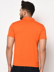 Cotton Blend Solid Half Sleeves Polo T-Shirt - DigiTech ecom Store