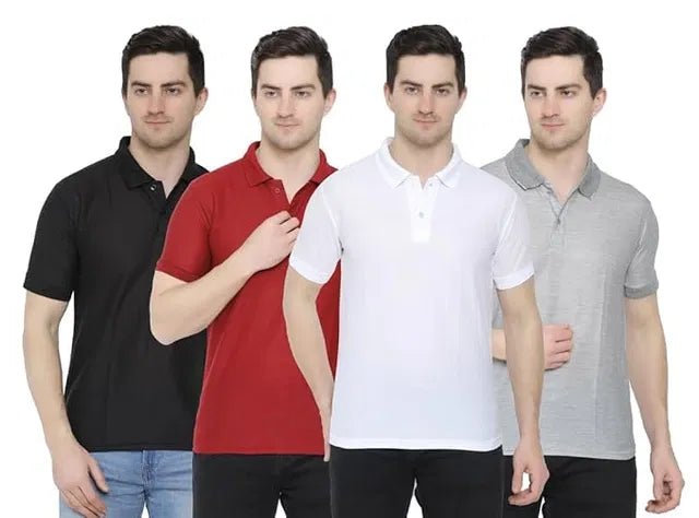 Cotton Polo T-Shirt (Pack of 4) - DigiTech ecom Store