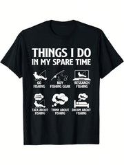 Men's Bass Fishing Graphic T-Shirt