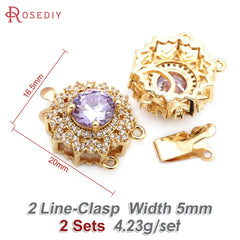 18K Gold Necklace Clasps
