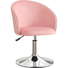 Swivel Velvet Adjustable Vanity Chair