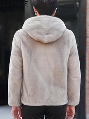 AYUNSUE Men’s Mink Coat