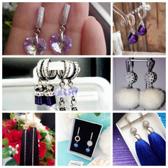 Juya 2Pcs Earring Hook Clasps