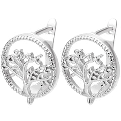 Juya 2Pcs Antiallergic Earwire Fasteners Basic Fixtures Earring Hook Clasps Accessories For DIY Women's Charms Earrings Making - DigiTech ecom Store