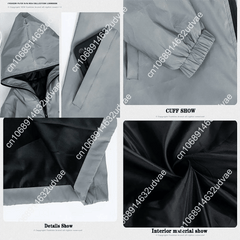 Scouts of America Reflective Jacket Mens Womens Coat Hooded Windbreaker Runing Pocket Jackets Cycling Hiking Customized Hoodie - DigiTech ecom Store